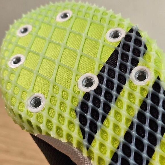 Adidas Adizero HJ High Jump Track & Field Shoe Spikes Men's 5 Black Green GY8397 - Picture 14 of 15